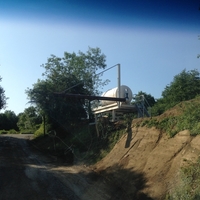 Potence de remplissage Dumper fait par l'exploitant - Lafarge - La gerbaudière (44)
